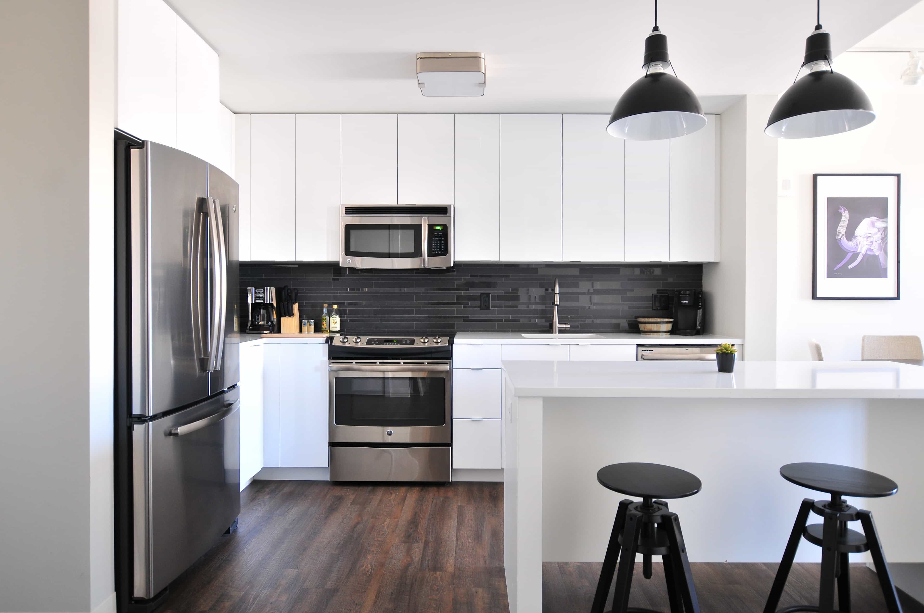 Modern remodeled kitchen